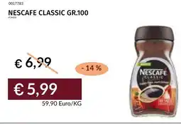 Prezzemolo e Vitale Nescafe classic offerta