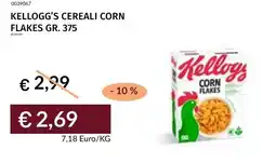Prezzemolo e Vitale Kellogg's cereali corn flakes offerta
