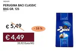 Prezzemolo e Vitale Perugina baci classic bag offerta