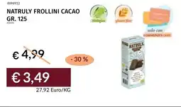 Prezzemolo e Vitale Natruly frollini cacao offerta