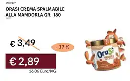 Prezzemolo e Vitale Orasi crema spalmabile alla mandorla offerta