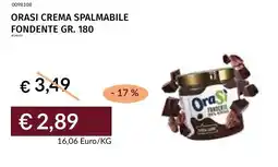 Prezzemolo e Vitale Orasi crema spalmabile fondente offerta