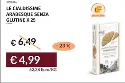Prezzemolo e Vitale Le cialdissime arabesque senza glutine x 25 offerta