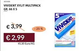 Prezzemolo e Vitale Vivident xylit multipack offerta