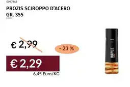 Prezzemolo e Vitale Prozis sciroppo d'acero offerta