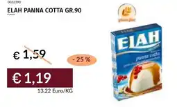 Prezzemolo e Vitale Elah panna cotta offerta