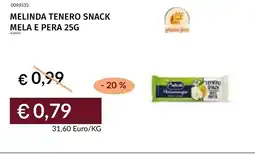 Prezzemolo e Vitale Melinda tenero snack mela e pera offerta