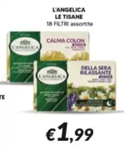 Supermercati Visotto L'angelica le tisane offerta