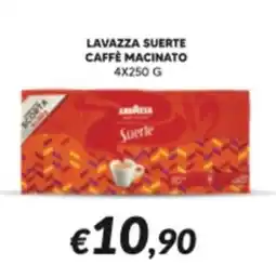 Supermercati Visotto Lavazza suerte caffè macinato offerta