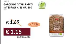 Prezzemolo e Vitale Garofalo ditali rigati integrali N. 55 offerta