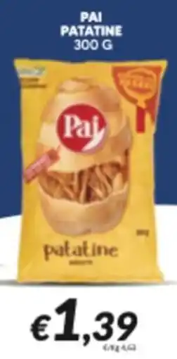 Supermercati Visotto Pai patatine offerta