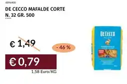 Prezzemolo e Vitale De cecco mafalde corte N. 35 offerta