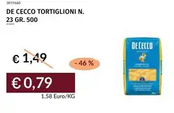 Prezzemolo e Vitale De cecco tortiglioni N.23 offerta