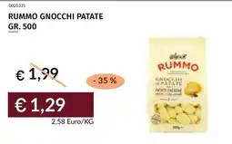 Prezzemolo e Vitale Rummo gnocchi patate offerta