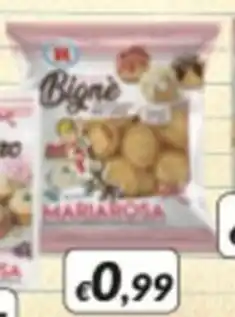 Supermercati Visotto Rebecchi bignè offerta