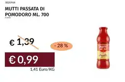 Prezzemolo e Vitale Mutti passata di pomodoro offerta
