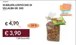 Prezzemolo e Vitale Scarlata lenticchie di villalba offerta