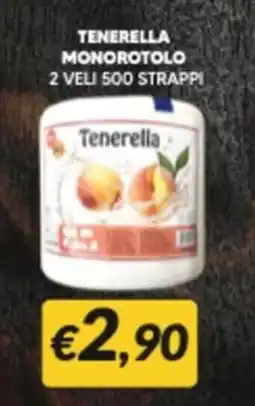 Supermercati Visotto Tenerella monorotolo offerta