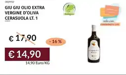 Prezzemolo e Vitale Giu giu olio extra vergine d'oliva cerasuola offerta