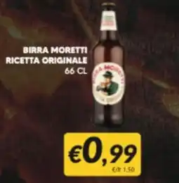 Supermercati Visotto Birra moretti ricetta originale offerta