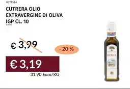 Prezzemolo e Vitale Cutrera olio extravergine di oliva IGP offerta