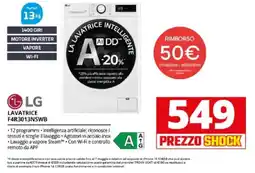 Comet LG LAVATRICE F4R3013NSWB offerta