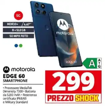 Comet motorola EDGE 60 SMARTPHONE offerta