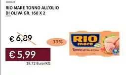 Prezzemolo e Vitale Rio mare tonno all'olio di oliva offerta