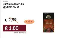 Prezzemolo e Vitale Ubena marinatura speziata offerta