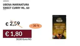 Prezzemolo e Vitale Ubena marinatura sweet curry offerta