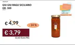 Prezzemolo e Vitale Giu giu ragu siciliano offerta