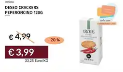 Prezzemolo e Vitale Deseo crackers peperoncino offerta