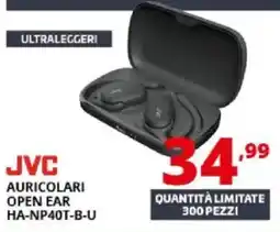 Comet JVC AURICOLARI OPEN EAR HA-NP40T-B-U offerta
