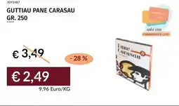 Prezzemolo e Vitale Guttiau pane carasau offerta