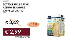 Prezzemolo e Vitale Sottolestelle pane azzimo senatore cappelli offerta