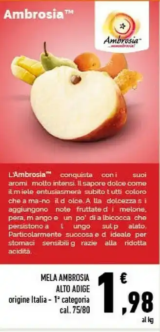 Conad Mela ambrosia alto adige origine italia offerta