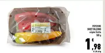 Conad Peperone sweet palermo offerta