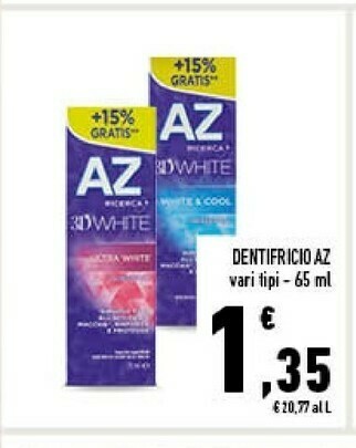Conad Dentifricio offerta