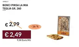 Prezzemolo e Vitale Bonci pinsa la mia teglia offerta