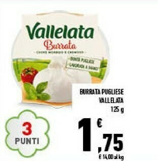 Conad Burrata pugliese offerta