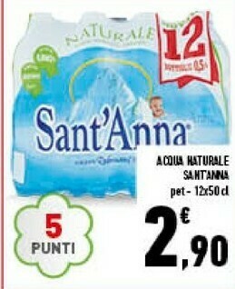 Conad Acqua minerale naturale offerta