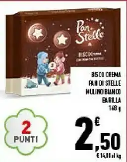 Conad Bisco crema pan di stelle offerta