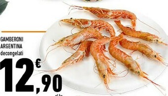 Conad Gamberoni argentina decongelati offerta