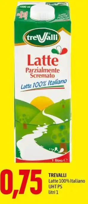 TREVALLI Latte 100% Italiano