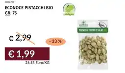 Prezzemolo e Vitale Econoce pistacchi bio offerta