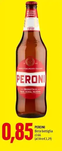 Madis PERONI Birra bottiglia c166 offerta