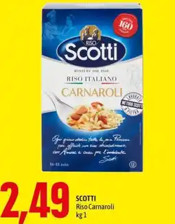 Madis SCOTTI Riso Carnaroli kg 1 offerta