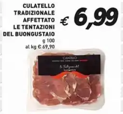 Coal Culatello tradizionale affettato le tentazioni del buongustaio offerta
