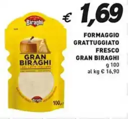 Coal Formaggio grattuggiato fresco gran biraghi offerta