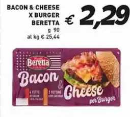 Coal Bacon & cheese x burger beretta offerta